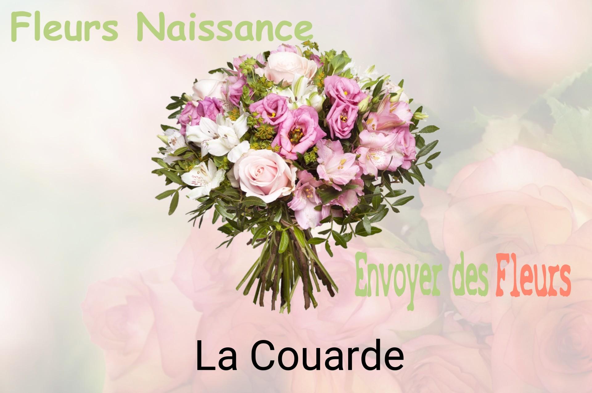Bouquet de fleurs de naissance livré à La Couarde